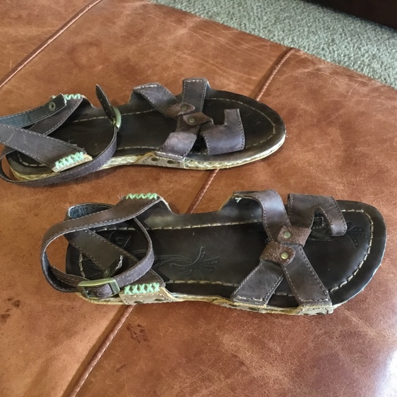 Merrell boho brown leather sandals - Picture 1 of 4